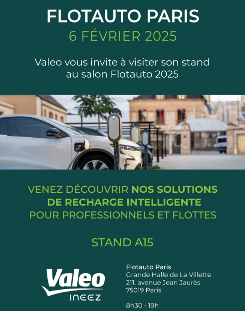 Valeo and IoTecha Collaboration at Les Rencontres Flotauto Paris